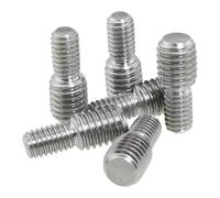 M3 M4 M5 M6 M8 M10 M12 M14 M16-M20 Thread Adapter Male to Male Bolts 304 Stainless Steel Conversion Double Head Transfer Screws.(1pcs M12x25-M20x25)