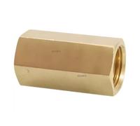 M3 M4 M5 M6 M8 M10 M12 M14 M22 Metric Female Brass Hex Rod Coupler Pipe Fitting Connector Water Gas Oil(M10x1mm) Brass Hose
