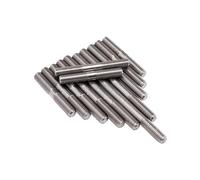 M3 M4 M5 M6 M8 M10 M12 M16 Double End Thread Rod Stainless Steel Dual Head Threaded Bar Headless Stud Bolts(70mm,M6)