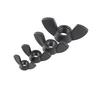 M3 M4 M5 M6 M8 M10 M12 Wing Nut Plastic Ingot Nut Plastic Type Plastic Cap Nut Bolts Washers(M12 (10pcs))