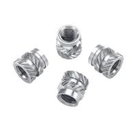 M3 M4 M5 M6 M8 Stainless Steel Heat Set Insert Nuts Hot Melt Embedded Threaded Insertion Nut For Plastic 3d Printing(M3x7xOD5.3 (50pcs))