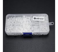 M3 M4 M5 M6 Stainless Steel Phillips Round Head Screws Nuts Flat Washers Assortment Kit 900g