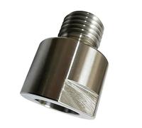 M30 to M33x3.5 Wood Lathe Spindle Adapter, 0.01mm Concentricity, Fits M33x3.5 Chuck and Faceplate Mounting for Woodturning Enthusiasts and Small Workshop Crafting
