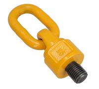M30 x 35mm Swivel Rotating Lifting Point Eye Bolt With Ring 5.3 Ton Capacity 1pc