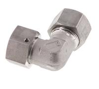M30x2 x 20S Stainless steel Adjustable 90 deg Elbow Fitting with Sealing cone and O-ring 400 Bar DIN 2353