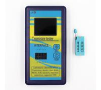 M328 Transistor Tester with Color Display, Capacitance Inductance Resistance Meter for ESR, Diode, Triode Testing, 0.5Ω-50MΩ, 0.01mH-20H, 25pF-100000μF, DC9V