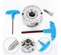 M33 Self-Centering 4-jaw Chuck, Metal, 3.75 inches, Lathe, M33 Thread