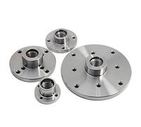 M33 X 3.5/1 Inch 8TPI / M18 2.5 Threaded Faceplate Woodworking Turning Tools Accessories Stainless Steel(50mm M18X2.5)