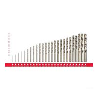 M35 Cobalt Metric Drill Bit Collection 5 Pieces Built for Tough Metal Projects (1mm)