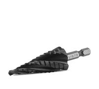 M35 Four Spiral Flute Step Drill Bit, Coated For Hole Drilling In Stainless Steel, Copper, Aluminum, Wood(CG1601-PJ03)