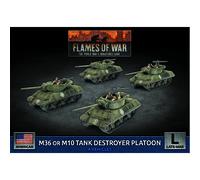 American M36 or M10 Tank Destroyer Platoon - Late-War - Brand New Flames of War