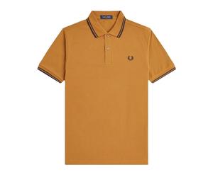 M3600 Polo Shirt - male - Fred Perry - Polo Shirts - Brown - 2XL - Tops 2XL