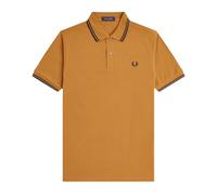 M3600 Twin Tipped Polo - male - Fred Perry - Polo Shirts - Brown - L - Tops L