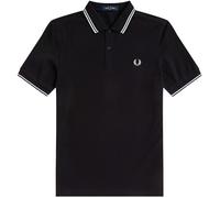 M3600 Twin Tipped Polo Shirt - Black/White XXL