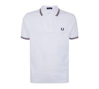 M3600 Twin Tipped Polo Shirt - male - Fred Perry - Polo Shirts - White - M - Tops M