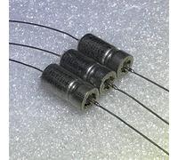 m39006 Series 40uf 75V Liquid Tantalum Silver Oil Audio Capacitor 1 Pcs Electronic Accessories