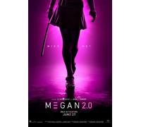 M3GAN 2.0 (2025) V2 Movie Poster Framed or Unframed Glossy Poster (A4 210 × 297 mm Black Framed)