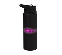 M3GAN 2.0 Theatrical Neon Logo Stainless Steel Insulated Water Bottle