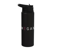 M3GAN Logo Stainless Steel Insulated Water Bottle