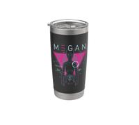M3GAN Neon Anatomy Schematics Stainless Steel Insulated Tumbler