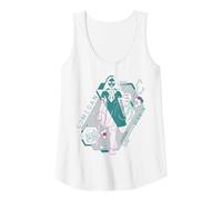 M3GAN This is The Part Where You Run Neon Schematics Tank Top, Women, White, Medium