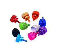 M3xL5 Colorful Aluminum Alloy Screws for Computer Case Side Panels, Drak Blue, M3x5mm-10 Pcs