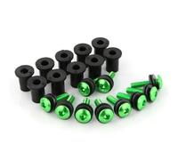 M4*16 10 Pcs Windscreen Windshield Bolts Kit For S1000RR For S1000R For S1000XR HP4 R1200R R1200ST F800ST(Green)