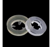 M4.2/M5.5/M6.3 10pcs Nylon Washer Plastic Waterproof Non-slip Four-corner Flat Washer O-ring Dovetail Screw Gasket(M5.5x10x2)