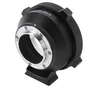 M4 / 3 Camera Lens Mount Adapter with Tight Sealing and Safety Lock for G1 GH1 GF1 G10 Etc, Aluminum Alloy Converter Ring for OM-D E-M5 E-M1 E-M10