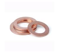 M4 /5/6 /7/8 /9/10 /12/13 /14/16 /17/18 /19/20 Brass Copper Sealing Boat Crush Flat Gasket Ring Sump Plug 3mm(M16x20x3 4Pcs)