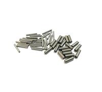 M4 Bearing Steel Cylindrical Locating Pins Needle Roller Thimble Length 4 * 3 4 5 6 7 8 10 12 14-60mm(40mm 10pcs)