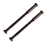 M4 Door Handle Knob Through Bolts Connecting Sleeve Bronze - Pack of 2