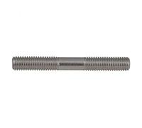 M4 Double-Ended Threaded Rod 50mm - 200mm | Metric 304 SS Stud Bolts for Woodworking and Industrial Applications(M4X30mm 10pcs)