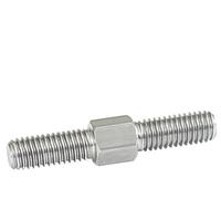 M4-M16 Left And Right Thread Double End Thread Rod 304 Stainless Steel Positive And Negative Thread Bar Stud Bolts Screw(M6x60mm-2pcs)