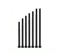 M4 M5 Grade 12.9 Black Hex Socket Head Cap Allen Bolt Screw 100-330mm Half-Thread Carbon Steel Ultra-Long Fastener(M5x135mm (5pcs))