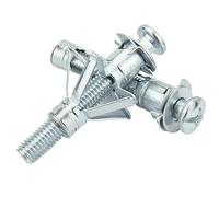 M4 M5 M6 Drywall Anchor Plasterboard Cavity Plug Dowel Hollow Wall Anchor Molly for Ceiling Expansion Screws Gypsum Board Holes(M8x37 10pCS)