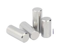M4 M5 M6 M8 M10 Cylindrical Pin Locating Dowel 304 Stainless Steel Fixed Shaft Solid Rod GB119 Length 4~100mm(35mm,M8 x2pcs)