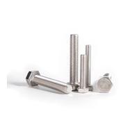 M4 M5 M6 M8 M10 M12 M14 M16 M18 DIN933 A4-70 316 Stainless Steel External Hex Hexagon Head Screw Bolt(5pcs M16,75MM_316)