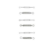 M4 M5 M6 M8 M10 Stainless Steel Adjust Chain Rigging Hooks & Eye Turnbuckle Wire Rope Tension Device Line Oc Oo Cc Type 4.9(M8,CC Type)