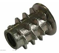 M4 M5 M6 M8 M10 Threaded Hex Drive Insert Fixing Type D Wood Screw Inserts Nuts Pack of 10 (M5 x 13mm)