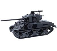 M4 Sherman 76 Long Barrell Tank Black Camouflage Black Bandit Series 30 1/64 Diecast Model Car by Greenlight 28170D