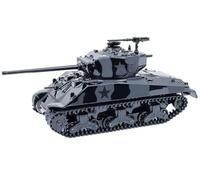 M4 Sherman 76 Long Barrell Tank Black Camouflage Black Bandit Series 30 1/64 Diecast Model Car by Greenlight 28170D