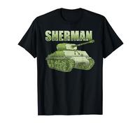 M4 Sherman Tank America USA Second World War Army T-Shirt