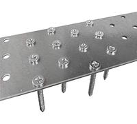 M4 Wood Screws Zinc Plated Silver Full Thread Self-Tapping Long Box of 50pcs (0.16"x1.38") 4.0 x 35mm