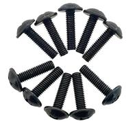 M4 x 15mm TV Stand Bracket Mounting Type C Screws compatible with Hitachi JVC Philips Sharp (Pack of 10)