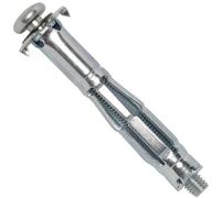 M4 x 32mm Hollow Wall Anchor (Pack of: 20) Plasterboard Fixings Cavity Wall Anchors Heavy Duty Metal Plugs Molly