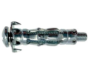 M4 x 45mm HM-S Metal Hollow Wall Cavity Anchors, 50 Pack - 558101