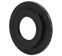 M42 C FX Adapter Ring Aluminum Alloy Lens Mount Converter Compatible with M42 C Mount Lenses to FX Mount Camera Bodies Black 1PC