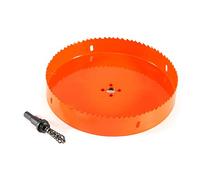 M42 HSS Hole Saw Cutter Drill Bit Professional Heavy Duty Metal Cutting Tool For Aluminum Iron Pipe Wood Stainless Steel 200mm Diameter