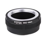 M42 Lens to Micro 4 3 Mount Adapter Ring for Panasonic DSLR Camera Manual Focus Infinity Metal Construction with Lock Stop Pin